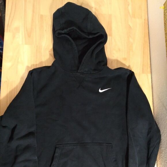 Vintage Nike Small Swoosh Logo Hoodie Sweatshirt - Picture 2 of 9